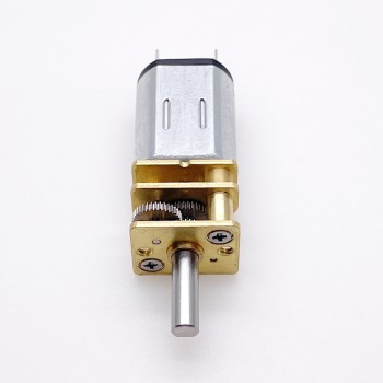 2 Stück Mini DC-Getriebemotor, 2,4V / 5V, Permanentmagnet, gebürstet, 0,5 kg·cm, 12 × 24 mm