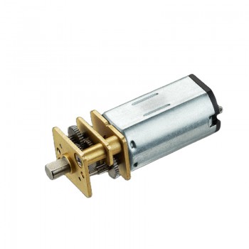 2 Stück PMDC-Getriebemotor, 6V / 12V, mit Stirnradgetriebe, 0,5 kg·cm, gebürstet