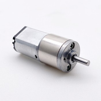 2 Stück DC-Getriebemotor, 6V / 12V, mit Stirnradgetriebe, 0,5 kg·cm, kompakter Elektromotor