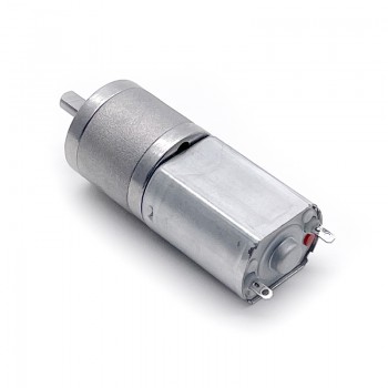 2 Stück DC-Getriebemotor, 6V / 12V, Stirnradgetriebe, 2,5 kg·cm, Drehzahlreduzierer