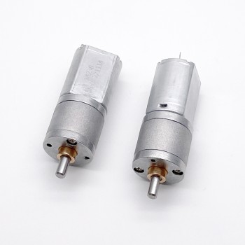 2 Stück DC-Getriebemotor, 6V / 12V, Stirnradgetriebe, 2,5 kg·cm, Drehzahlreduzierer