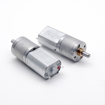 2 Stück DC-Getriebemotor, 6V / 12V, Stirnradgetriebe, 2,5 kg·cm, Drehzahlreduzierer