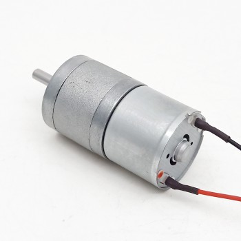 2 Stück Permanentmagnet DC-Getriebemotor, 6V / 12V, Stirnradgetriebe, 3 kg·cm