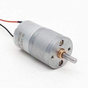 2 Stück Permanentmagnet DC-Getriebemotor, 6V / 12V, Stirnradgetriebe, 3 kg·cm