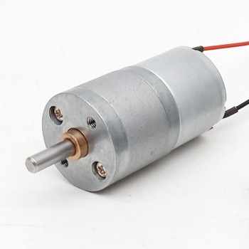 2 Stück Permanentmagnet DC-Getriebemotor, 6V / 12V, Stirnradgetriebe, 3 kg·cm