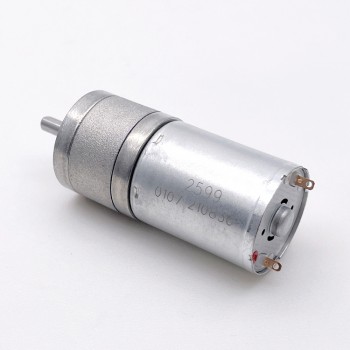 2 Stück DC-Getriebemotor, 6V / 12V, 3 kg·cm, kompakte Bauform 24,4 × 30,8 mm