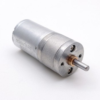 2 Stück DC-Getriebemotor, 6V / 12V, 3 kg·cm, kompakte Bauform 24,4 × 30,8 mm
