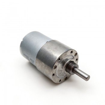2 Stück DC-Getriebemotor, 12V / 24V, 8 kg·cm, Reduktionsgetriebe, 34,5 × 30,8 mm