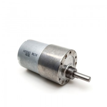 2 Stück DC-Getriebemotor, 12V / 24V, 8 kg·cm, Reduktionsgetriebe, 34,5 × 30,8 mm