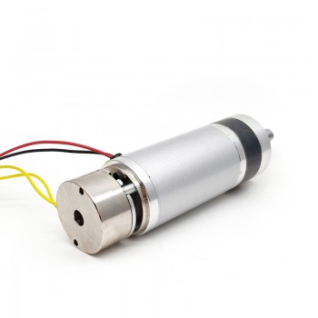 2 Stück 24V DC-Planetengetriebemotor mit Bremse, 1,0 kg·cm, 58 U/min, Ø45 mm
