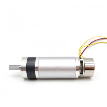 2 Stück 24V DC-Planetengetriebemotor mit Bremse, 1,0 kg·cm, 58 U/min, Ø45 mm