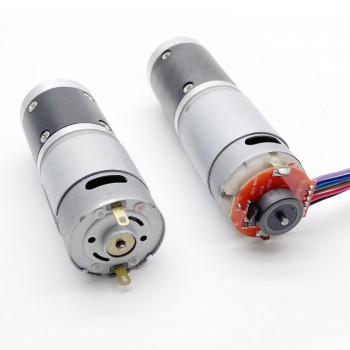 2 Stück PMDC-Motor mit Reduktionsgetriebe, 12V / 24V, 20 kg·cm