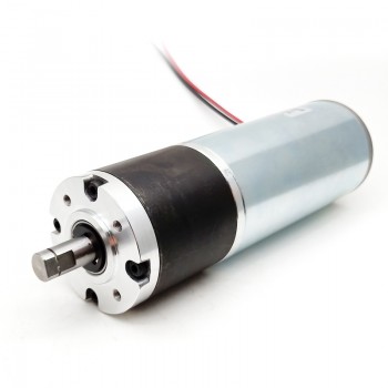 2 Stück Gleichstrom-Getriebemotor DC-Getriebemotor mit Planetengetriebe, 24V, 10 kg·cm