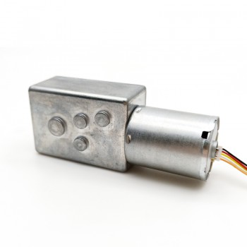 2 Stück Bürstenloser Schneckengetriebemotor, 12V / 24V, 8 kg·cm, 4500 U/min, 32 × 76,8 mm