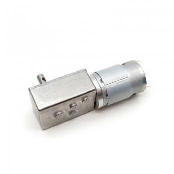 2 Stück DC-Schneckengetriebemotor, 6V / 12V, Permanentmagnet, 8 kg·cm, 32 × 46 mm