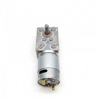 2 Stück DC-Schneckengetriebemotor, 6V / 12V, Permanentmagnet, 8 kg·cm, 32 × 46 mm