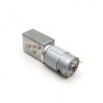 2 Stück DC-Schneckengetriebemotor, 6V / 12V, Permanentmagnet, 8 kg·cm, 32 × 46 mm