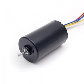 2 Stück Brushless BLDC-Motor 12V / 24V, 150 g·cm, 28 × 47 mm, 3 mm Welle