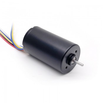 2 Stück Brushless BLDC-Motor 12V / 24V, 150 g·cm, 28 × 47 mm, 3 mm Welle