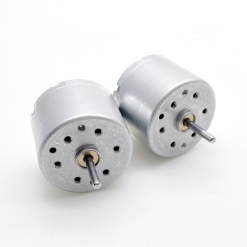 2 Stück Elektrischer BLDC-Motor 12V / 24V, 20 g·cm, 6000 / 8700 U/min, 24 × 18 mm, 2 mm Welle