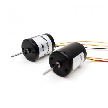 2 Stück Bürstenloser DC-Motor 12V / 24V, 50 g·cm, 5000–8000 U/min, 22 × 30 m