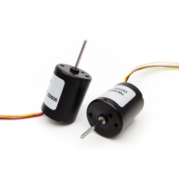 2 Stück Bürstenloser DC-Motor 12V / 24V, 50 g·cm, 5000–8000 U/min, 22 × 30 m