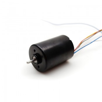 2 Stück Bürstenloser Gleichstrommotor BLDC-Motor 12V / 24V, 100 g·cm, 5000 U/min, 28 × 38 mm
