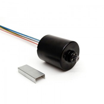 2 Stück Kompakter Bürstenlose DC-Motor 12V / 24V, 550 g·cm, 6000 U/min, 36 × 40 mm