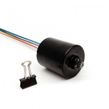2 Stück Kompakter Bürstenlose DC-Motor 12V / 24V, 550 g·cm, 6000 U/min, 36 × 40 mm