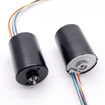 2 Stück Bürstenloser Gleichstrommotor BLDC-Motor 12V / 24V, 1000–1800 g·cm, Ø36 mm