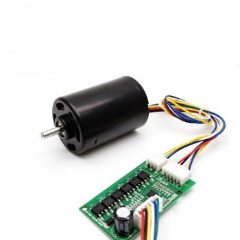 2 Stück Brushless DC-Motor mit integriertem Treiber 12V / 24V, 500 g·cm, 5000 U/min
