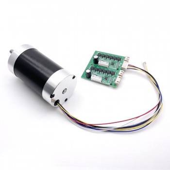2 Stück 12V/24V Bürstenloser Gleichstrommotoren Bürstenlose BLDC-Motor 2 kg.cm 800–8000 U/min