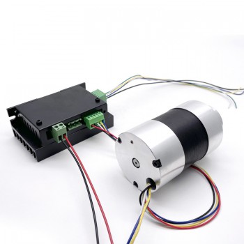 2 Stück 12V/24V Bürstenloser Gleichstrommotoren Bürstenlose BLDC-Motor 2 kg.cm 800–8000 U/min