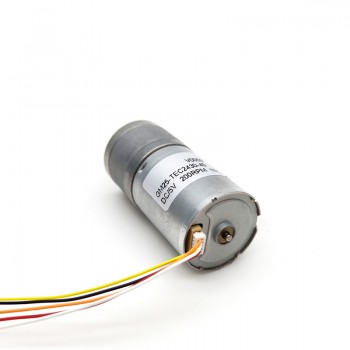 2 Stück BLDC-Getriebemotor 12V / 24V, mit Stirnradgetriebe, 0,2–5 kg·cm, Bürstenlose DC-Motor