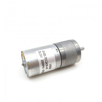 2 Stück BLDC-Getriebemotor 12V / 24V, mit Stirnradgetriebe, 0,2–5 kg·cm, Bürstenlose DC-Motor
