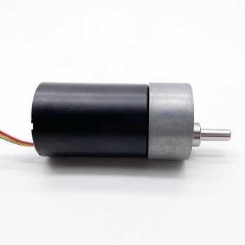 2 Stück Bürstenlose DC-Motor 12V / 24V, mit Stirnradgetriebe, 4–850 U/min, 0,7–10 kg·cm,Gleichstrommotor
