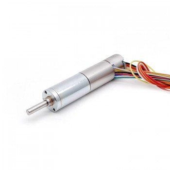 2 Stück 6V 12V kernloser bürstenloser Gleichstrommotor, bürstenloser Getriebemotor, Planetengetriebe, 12 mm