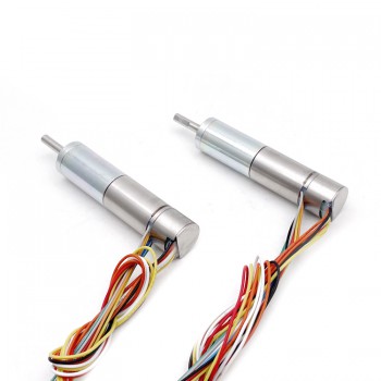 2 Stück 6V 12V kernloser bürstenloser Gleichstrommotor, bürstenloser Getriebemotor, Planetengetriebe, 12 mm