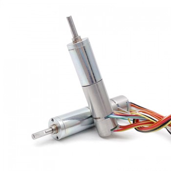 2 Stück 6V 12V kernloser bürstenloser Gleichstrommotor, bürstenloser Getriebemotor, Planetengetriebe, 12 mm