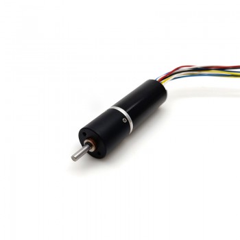 2 Stück 12V 24V kernloser bürstenloser Gleichstrommotor, Planetengetriebe, 3 kg/cm, 9–2700 U/min