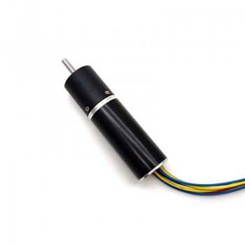 2 Stück 12V 24V kernloser bürstenloser Gleichstrommotor, Planetengetriebe, 3 kg/cm, 9–2700 U/min