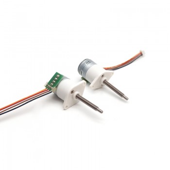2 Stück 5V Mikro-Schrittmotor mit Getriebe, 18°, 2 Phasen, 500 mA, 700 g·cm, kompakter DC-Getriebemotor