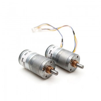 2 Stück 12V Schrittmotor mit Getriebe, 2 Phasen, 7,5°, 100–120 mA, Übersetzungsverhältnis 1:75, Permanentmagnet