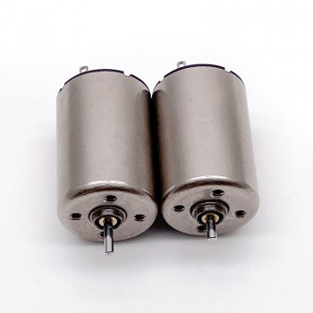 2 Stück Gebürsteter DC-Motor, 12V, Permanentmagnet (PMDC), Ø16 × 25 mm