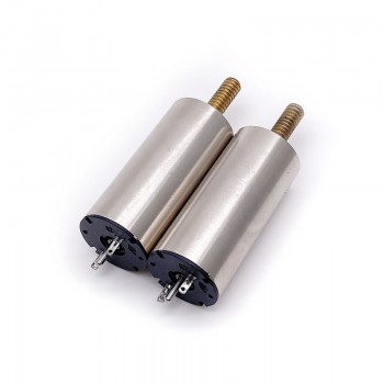 2 Stück Kernloser Gleichstrommotor, 24V, gebürstet, 1,96 mN·m, Ø16 × 36 mm
