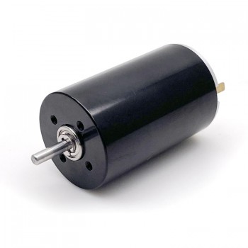 2 Stück Coreless-Gleichstrommotor, 12V / 24V, 1300–1500 mA, 1150 g·cm, 5500–6900 U/min, 45W, Ø28 × 45 mm