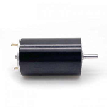 2 Stück Coreless-Gleichstrommotor, 12V / 24V, 1300–1500 mA, 1150 g·cm, 5500–6900 U/min, 45W, Ø28 × 45 mm