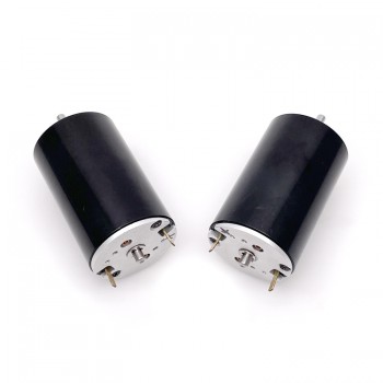 2 Stück Coreless-Gleichstrommotor, 12V / 24V, 1300–1500 mA, 1150 g·cm, 5500–6900 U/min, 45W, Ø28 × 45 mm