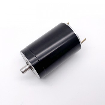 2 Stück Eisenloser Gleichstrommotor, 24V, 1300–1500 mA, 400 g·cm, 5500–6900 U/min, 70W, Kernloser DC-Motor