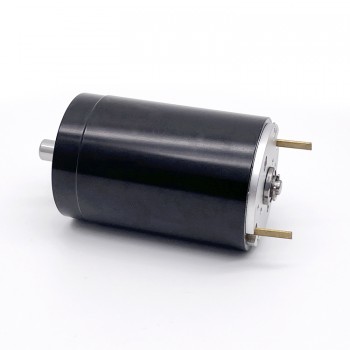 2 Stück Eisenloser Gleichstrommotor, 24V, 1300–1500 mA, 400 g·cm, 5500–6900 U/min, 70W, Kernloser DC-Motor